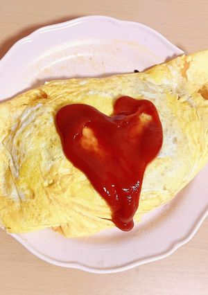 雑穀ご飯と冬野菜のオムライス-レシピのメイン写真