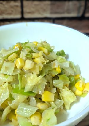 キャベツとコーンの漬けサラダ-レシピのメイン写真