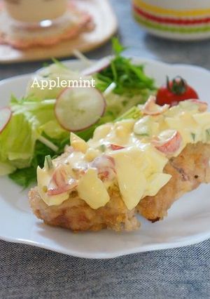 塩レモンで彩り野菜タルタルのチキン南蛮-レシピのメイン写真