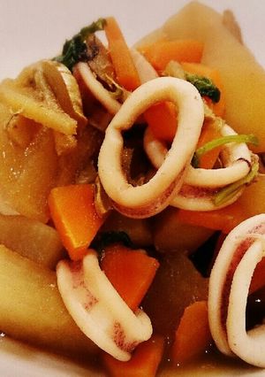 3ステップ15分で♪いかと大根の煮物-レシピのメイン写真