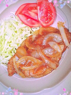 簡単!豚肉の生姜焼き♡-レシピのメイン写真