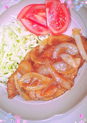 簡単！豚肉の生姜焼き♡-レシピのメイン写真
