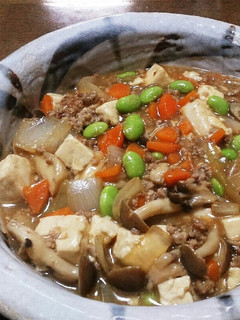 “給食の”豆腐の中華煮-レシピのメイン写真