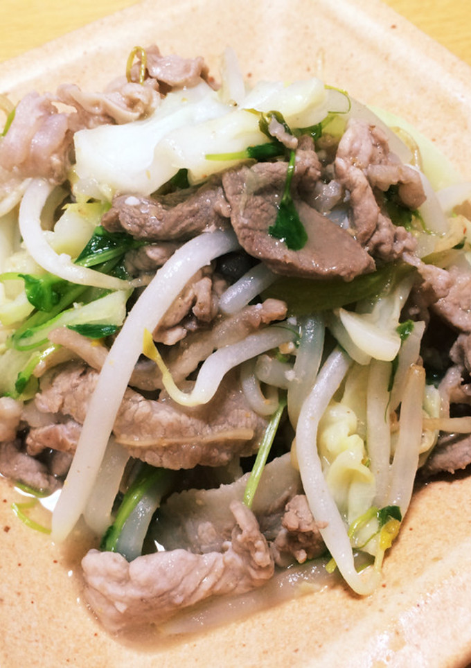 簡単★豚肉とキャベツのうま塩炒め-レシピのメイン写真