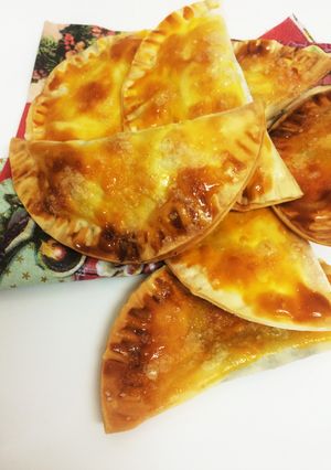 簡単！餃子の皮でパリっとチョコパイ-レシピのメイン写真