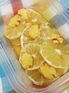 しょうがはちみつレモン-レシピのメイン写真