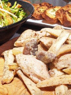 鶏むね肉とエリンギ!マヨポン炒め♪-レシピのメイン写真