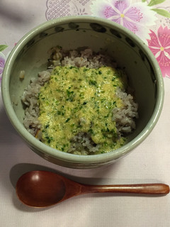 簡単〜雑穀米入り我家風とろろご飯-レシピのメイン写真