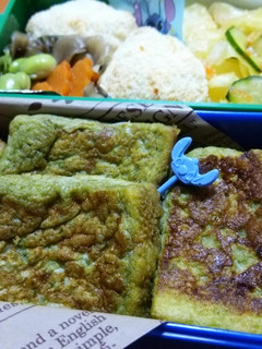 抹茶&黒糖 de フレンチトースト弁当-レシピのメイン写真