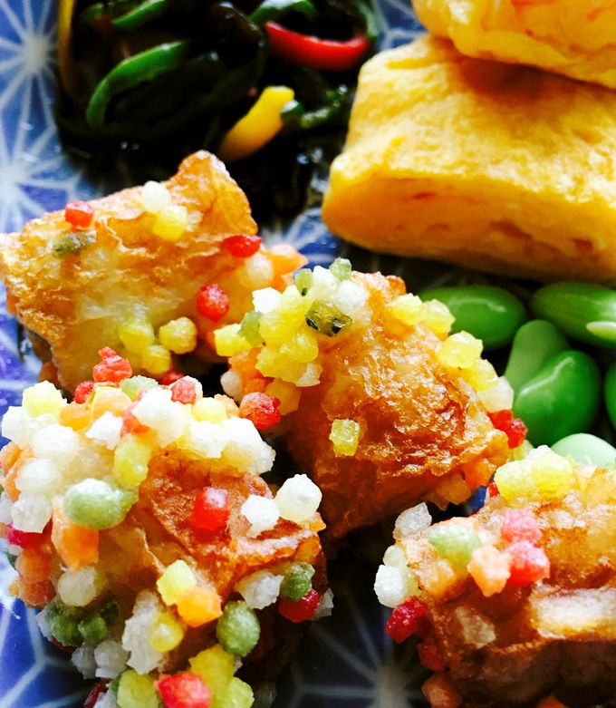 お弁当にぴったり☆ちくわのあられ揚げ-レシピのメイン写真