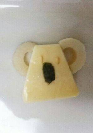 雪印6Pチーズでコアラ-レシピのメイン写真