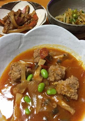 ちぎり肉団子のケチャップ煮-レシピのメイン写真