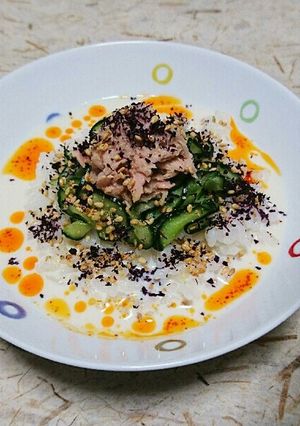 ゆかりがポイント！豆乳担々ごはん-レシピのメイン写真