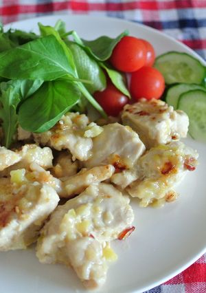 鶏むね肉の塩レモン焼き-レシピのメイン写真