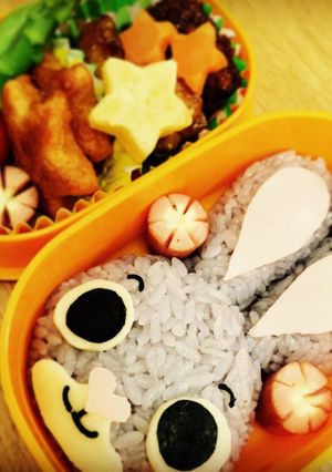 ズートピア ♪ ジュディ キャラ弁-レシピのメイン写真