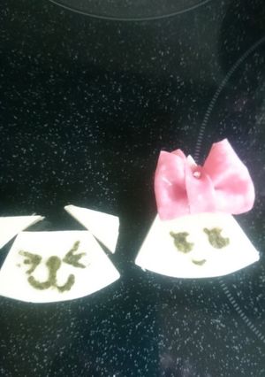 snow 6pチーズを使ってキャラ作り-レシピのメイン写真