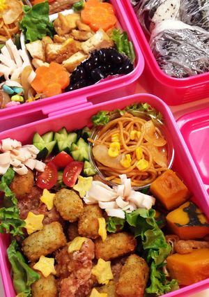 小学校運動会弁当2016(覚書メニュー)-レシピのメイン写真