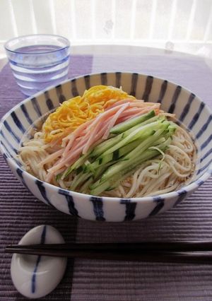 お酢でさっぱり✿我家のそうめん✿-レシピのメイン写真
