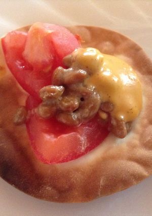 トマトと納豆の怪味ソースがけ-レシピのメイン写真