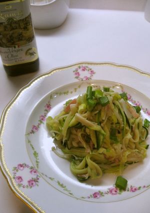 ズッキーニとえのきだけのベジパスタ　-レシピのメイン写真