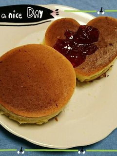 ふわふわパンケーキ-レシピのメイン写真