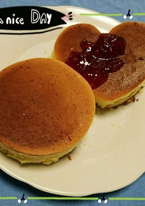 ふわふわパンケーキ-レシピのメイン写真
