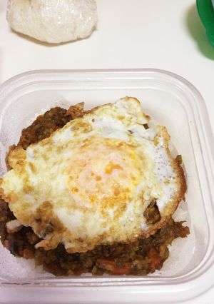 朝が苦手な私のお弁当ドライカレー-レシピのメイン写真