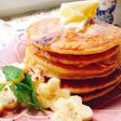 お砂糖なし!玄米粉のヨーグルトパンケーキ