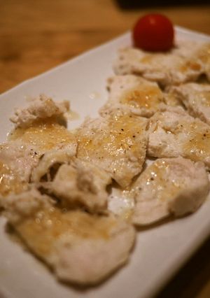アスリートのための鶏むね肉の低温調理-レシピのメイン写真