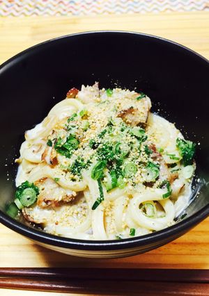 簡単☆豆乳味噌うどん-レシピのメイン写真