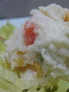 包丁いらずなポテサラ♪-レシピのメイン写真