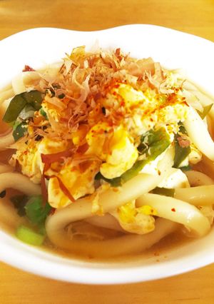 卵とじうどん-レシピのメイン写真