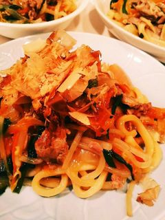 冷凍うどんとめんつゆで☆焼きうどん-レシピのメイン写真