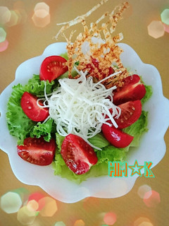 フワちぃ!カリちぃ!サラダ!!簡単☆豪華-レシピのメイン写真