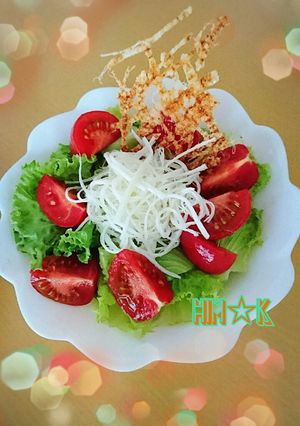 フワちぃ!カリちぃ!サラダ!!簡単☆豪華-レシピのメイン写真