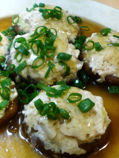 しいたけの肉詰めあんかけ-レシピのメイン写真