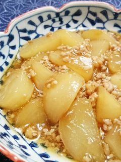 かぶのそぼろ煮-レシピのメイン写真