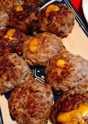 チーズハンバーグ-レシピのメイン写真