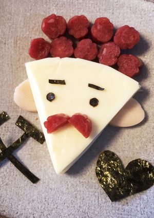 父の日に♡サラミdeチチーズ-レシピのメイン写真