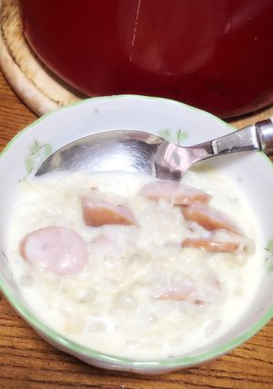 ダイエット◎簡単！きのこの豆乳リゾット-レシピのメイン写真