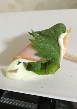 お弁当に☆ハムしそチーズ巻き-レシピのメイン写真