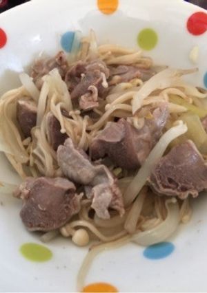 簡単 砂肝サラダ-レシピのメイン写真