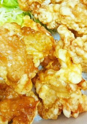簡単~ジューシー衣サクパリ鶏の竜田揚げ♪-レシピのメイン写真