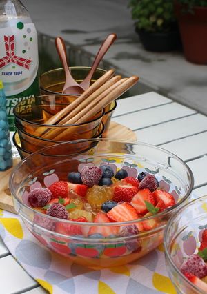 噴水フルーツポンチ-レシピのメイン写真