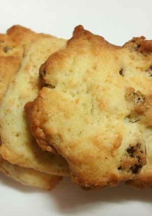 チーズとレーズンのロッククッキー-レシピのメイン写真