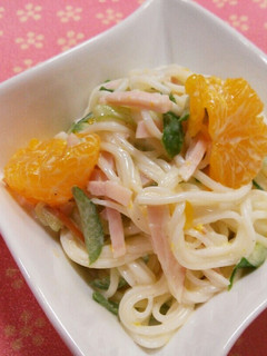 余りそうめんで☆そうめんサラダ-レシピのメイン写真