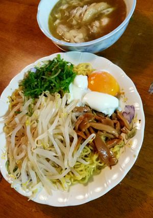 鶏魚介スープのノリ佃煮つけ麺-レシピのメイン写真