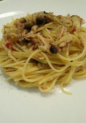 超簡単しめじとシーチキンのペペロンチーノ-レシピのメイン写真