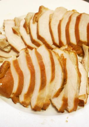 スモークポットで作る鶏ハムの燻製-レシピのメイン写真