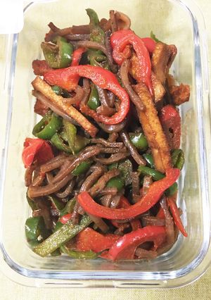 カレー風味の☆カラフル☆きんぴら-レシピのメイン写真